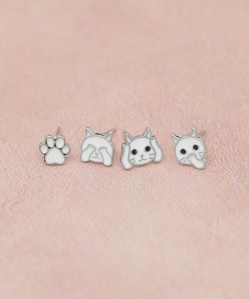 puppy様♡専用ページ〔ピアス〕 弱虫ペダル 青八木 一｜ピアス 両耳用 シルバー YPE-P004｜white