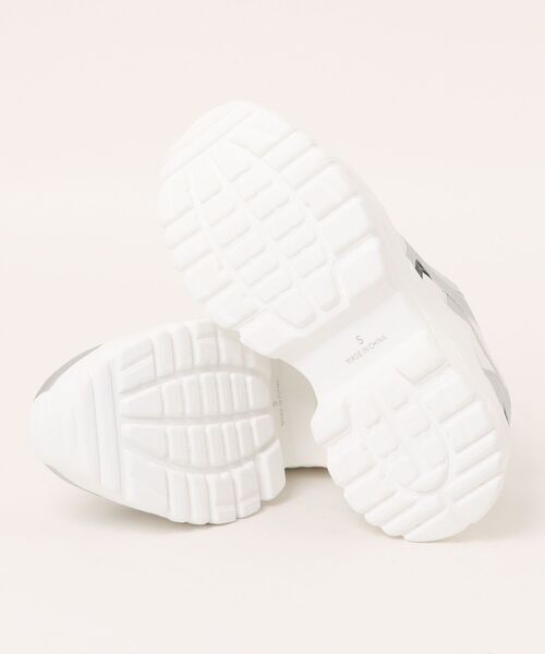 repipi armario（レピピ アルマリオ）の「キリカエダッドスニーカー（スニーカー・キッズ・シルバー/アイボリー/ブラック/マルチ/ホワイト/シルバー×ブラック・SMALL/MEDIUM/LARGE）」の8枚目の写真