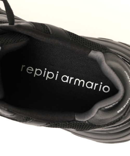 repipi armario（レピピ アルマリオ）の「キリカエダッドスニーカー（スニーカー・キッズ・シルバー/アイボリー/ブラック/マルチ/ホワイト/シルバー×ブラック・SMALL/MEDIUM/LARGE）」の17枚目の写真