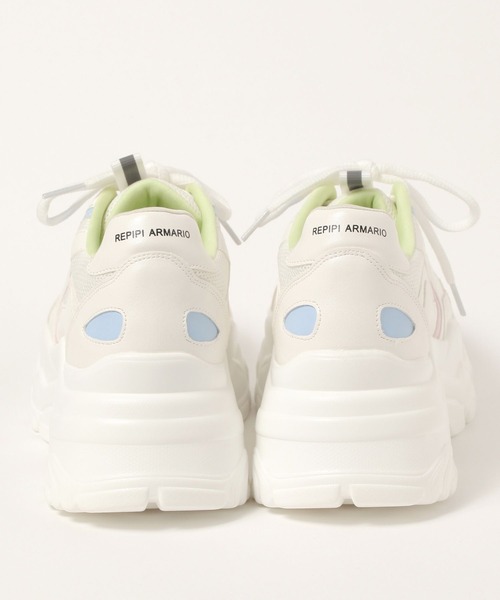 repipi armario（レピピ アルマリオ）の「キリカエダッドスニーカー（スニーカー・キッズ・シルバー/アイボリー/ブラック/マルチ/ホワイト/シルバー×ブラック・SMALL/MEDIUM/LARGE）」の20枚目の写真