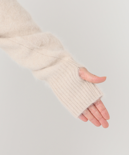 WEB限定追加》Fur Nuance プルオーバー2（ニット/セーター）｜Plage