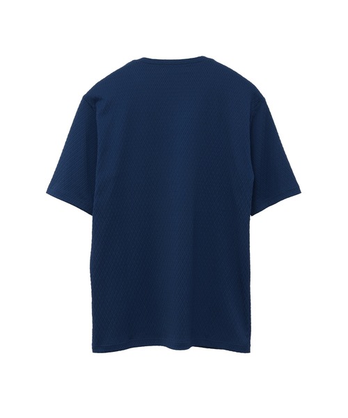 TORNADO MART（トルネードマート）の「TORNADO MART∴オーシャンウェーブVネック半袖カットソー（Tシャツ/カットソー・メンズ・ホワイト/ブルー/ブラック・XXL/LL/L/M）」の4枚目の写真
