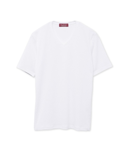 TORNADO MART（トルネードマート）の「TORNADO MART∴オーシャンウェーブVネック半袖カットソー（Tシャツ/カットソー・メンズ・ホワイト/ブルー/ブラック・XXL/LL/L/M）」の21枚目の写真