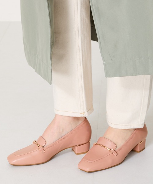 WA ORiental TRaffic（ダブルエーオリエンタルトラフィック）の「メタリックラインビットヒールローファー 52101（ローファー・レディース・ピンク/ブラック/グレー・34/35/36/37/38/39/40/41/42/33/43）」の15枚目の写真