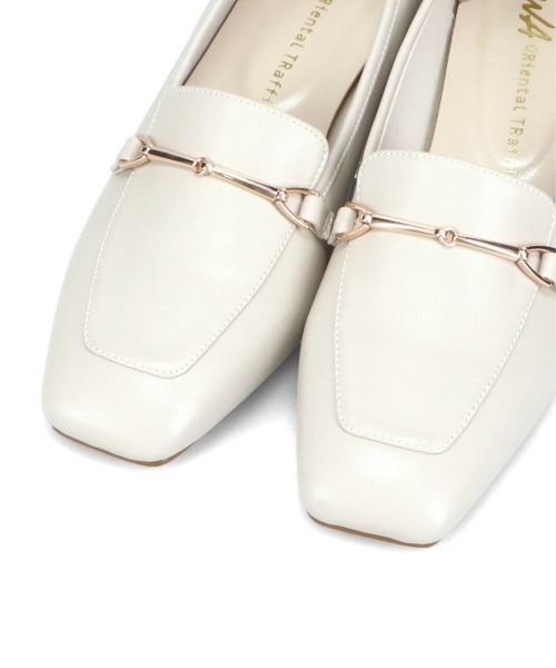 WA ORiental TRaffic（ダブルエーオリエンタルトラフィック）の「メタリックラインビットヒールローファー 52101（ローファー・レディース・ピンク/ブラック/グレー・34/35/36/37/38/39/40/41/42/33/43）」の12枚目の写真