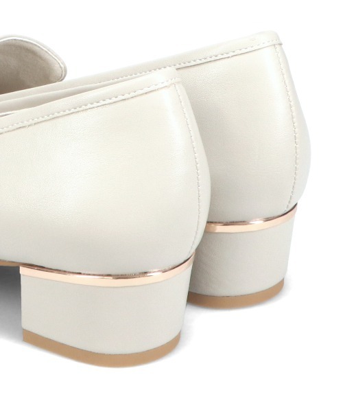 WA ORiental TRaffic（ダブルエーオリエンタルトラフィック）の「メタリックラインビットヒールローファー 52101（ローファー・レディース・ピンク/ブラック/グレー・34/35/36/37/38/39/40/41/42/33/43）」の8枚目の写真