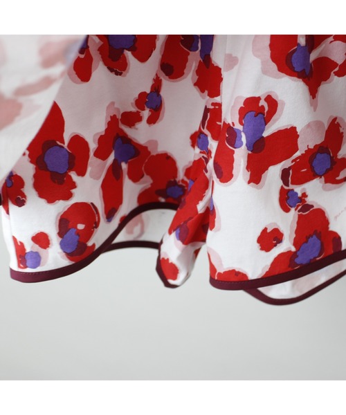 maarook(マルーク)の「天竺パンジーPTキュロット(その他パンツ・キッズ・レッド・100cm/120cm/130cm/90cm/110cm)」の7枚目の写真