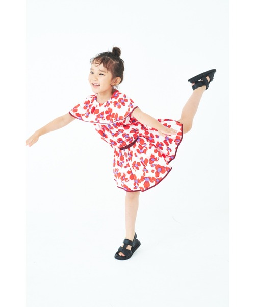 maarook(マルーク)の「天竺パンジーPTキュロット(その他パンツ・キッズ・レッド・100cm/120cm/130cm/90cm/110cm)」の10枚目の写真