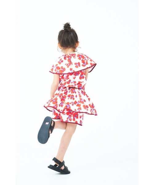 maarook(マルーク)の「天竺パンジーPTキュロット(その他パンツ・キッズ・レッド・100cm/120cm/130cm/90cm/110cm)」の11枚目の写真