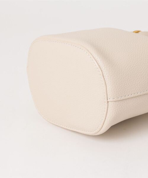 ひねり金具 バケツ型 ワンショルダーバッグ（ハンドバッグ）｜CURI BISCUI（キュリ ビスキュイ）