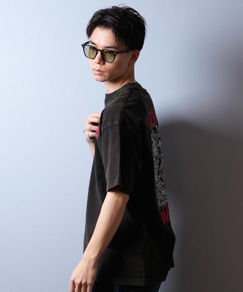 LURKING CLASS（ラーキングクラス）の「【ムラサキスポーツ限定】LURKING CLASS/ラーキングクラス 半袖Tシャツ バックプリント ST25STM14（Tシャツ/カットソー・メンズ・ブラック・L/M/XL）」の6枚目の写真