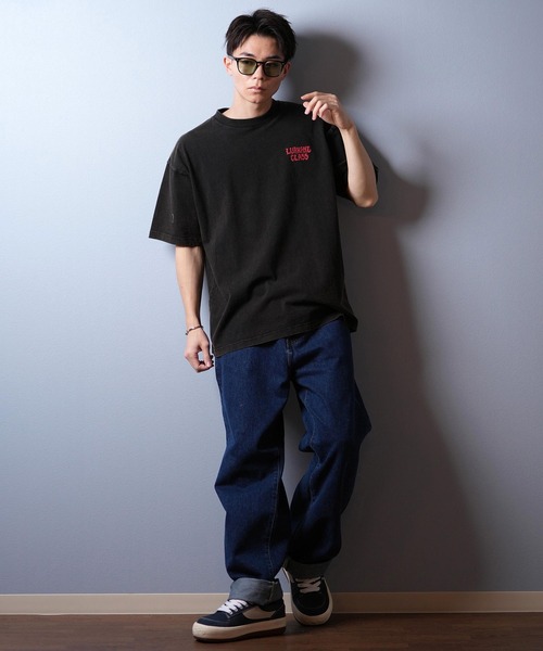 LURKING CLASS（ラーキングクラス）の「【ムラサキスポーツ限定】LURKING CLASS/ラーキングクラス 半袖Tシャツ バックプリント ST25STM14（Tシャツ/カットソー・メンズ・ブラック・L/M/XL）」の9枚目の写真