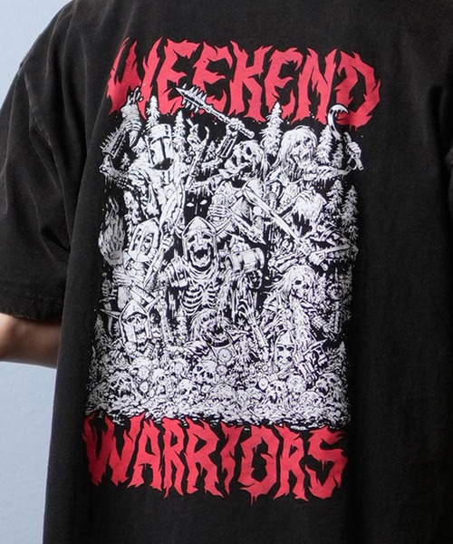 LURKING CLASS（ラーキングクラス）の「【ムラサキスポーツ限定】LURKING CLASS/ラーキングクラス 半袖Tシャツ バックプリント ST25STM14（Tシャツ/カットソー・メンズ・ブラック・L/M/XL）」の3枚目の写真