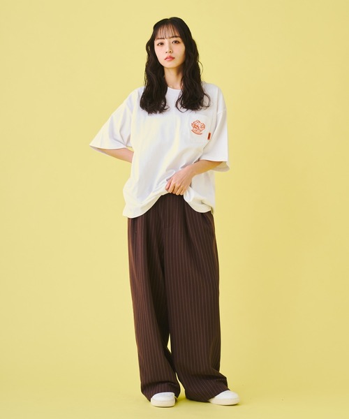 【新品未使用 】Baserange ルーズシルエットリブT 楽天市場】【9/11-1時59分迄10％OFFクーポン対象】BASERANGE