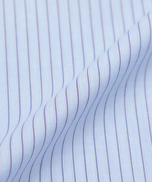 MACKINTOSH PHILOSOPHY(マッキントッシュ フィロソフィー)の「オーバーサイズ 長袖ボタンダウンシャツ 無地/ストライプ(シャツ/ブラウス・メンズ・ブルー/ブルー系その他7/ベージュ系その他5・38/40)」の14枚目の写真