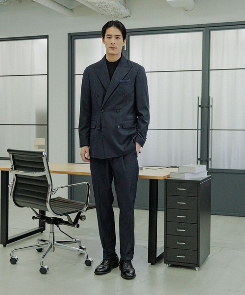 GLOBAL WORK（グローバルワーク）の「モックネックプルオーバー/Salon de GW/288737（ニット/セーター・メンズ・ブラック/チャコールグレー/ターコイズブルー・SMALL/X-LARGE/LARGE/MEDIUM）」の5枚目の写真