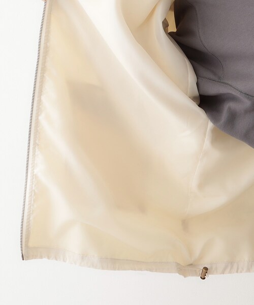 Cutie Blonde（キューティーブロンド）の「【撥水/S-LL】BIGポケット フーディブルゾン（ブルゾン・レディース・アイボリー/オリーブ・01/02/03/04）」の19枚目の写真