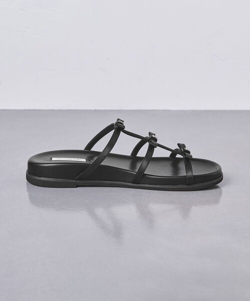 UNITED ARROWS（ユナイテッドアローズ）の「3リボン ミュール（サンダル・レディース・ブラック/ベージュ/ピンク・38/37/36/35）」の22枚目の写真