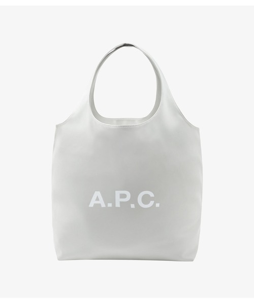 A.P.C.（アーペーセー）の「TOTE NINON（トートバッグ・メンズ・ベージュ系その他/ブルー・ONESIZE）」の2枚目の写真