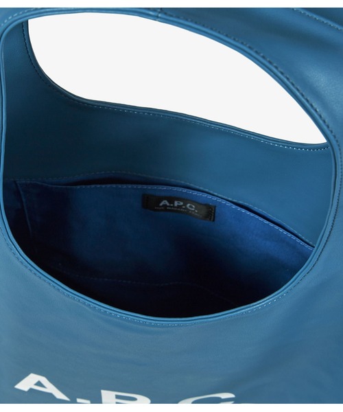 A.P.C.（アーペーセー）の「TOTE NINON（トートバッグ・メンズ・ベージュ系その他/ブルー・ONESIZE）」の5枚目の写真