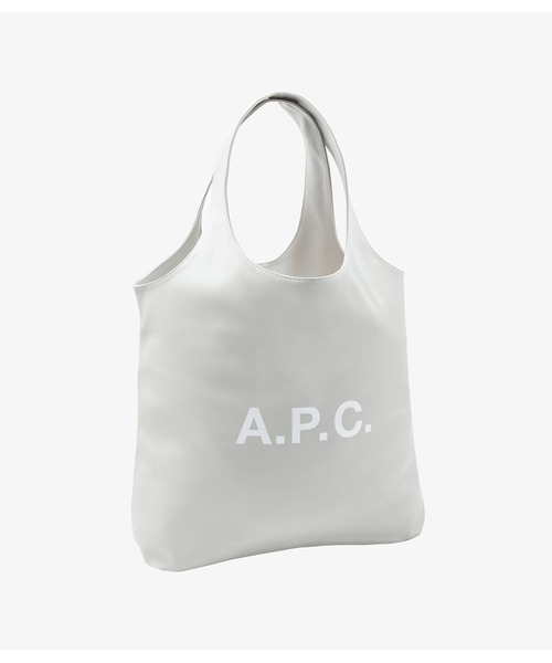A.P.C.（アーペーセー）の「TOTE NINON（トートバッグ・メンズ・ベージュ系その他/ブルー・ONESIZE）」の9枚目の写真