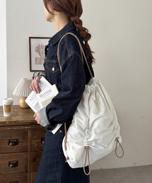 DISCOAT | 2WAYワッシャーナップサック(バックパック/リュック)