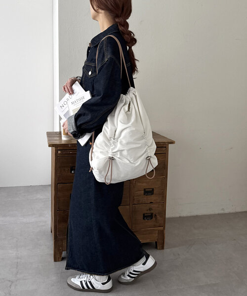 2WAYワッシャーナップサック（バックパック/リュック）｜DISCOAT