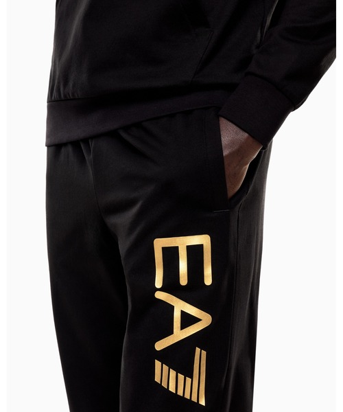 EMPORIO ARMANI EA7（エンポリオアルマーニイーエーセブン）の「【エンポリオ アルマーニ EA7】Logo Series ジョガーパンツ コットン（スウェットパンツ・メンズ・ブラック系/ブラック・SMALL/MEDIUM/LARGE/X-LARGE/XX-LARGE/X-SMALL）」の11枚目の写真