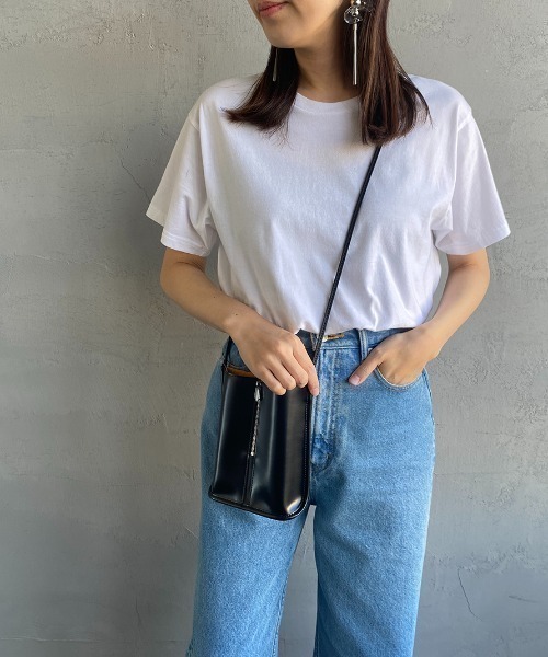 HANES（ヘインズ）の「[HANES/ヘインズ] 2P ジャパンフィット クルーネックTシャツ（Tシャツ/カットソー・レディース・ホワイト・S/M/L/XL）」の12枚目の写真