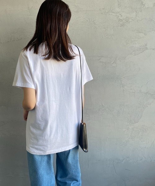HANES（ヘインズ）の「[HANES/ヘインズ] 2P ジャパンフィット クルーネックTシャツ（Tシャツ/カットソー・レディース・ホワイト・S/M/L/XL）」の17枚目の写真