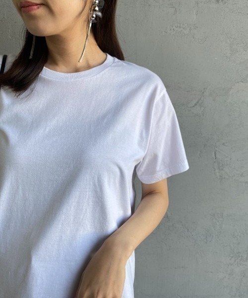 HANES（ヘインズ）の「[HANES/ヘインズ] 2P ジャパンフィット クルーネックTシャツ（Tシャツ/カットソー・レディース・ホワイト・S/M/L/XL）」の21枚目の写真