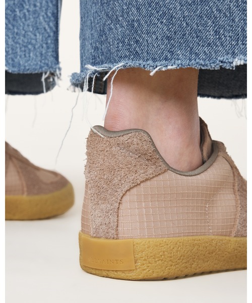 ALLSAINTS（オールセインツ）の「JAIMEE LOW TOP RIPSTOP TRAINERS | JAIMEE ロー トップ リップストップ スニーカー（スニーカー・レディース・ピンク系その他・UK5/UK6/UK4/UK3）」の6枚目の写真