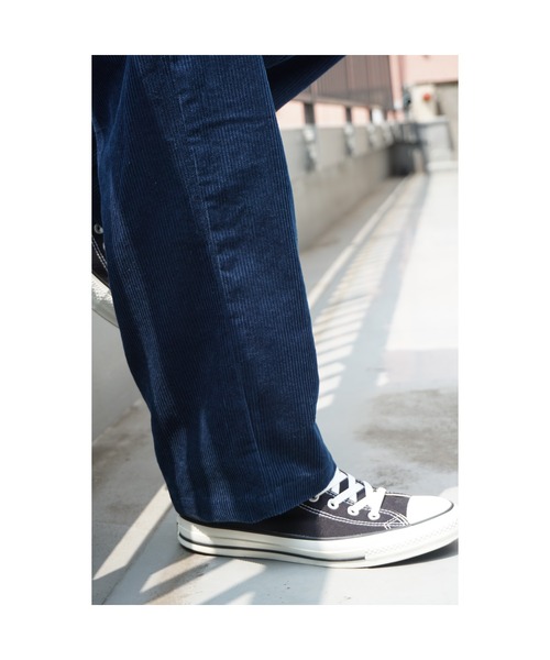 BIG MIKE（ビッグマイク）の「BIG MIKE ビッグマイク/ セットアップ対応 クラシック コーデュロイイージーパンツ /// 102447300B（その他パンツ・メンズ・ブラック/ブラウン/ブルー系その他・MEDIUM/LARGE）」の5枚目の写真