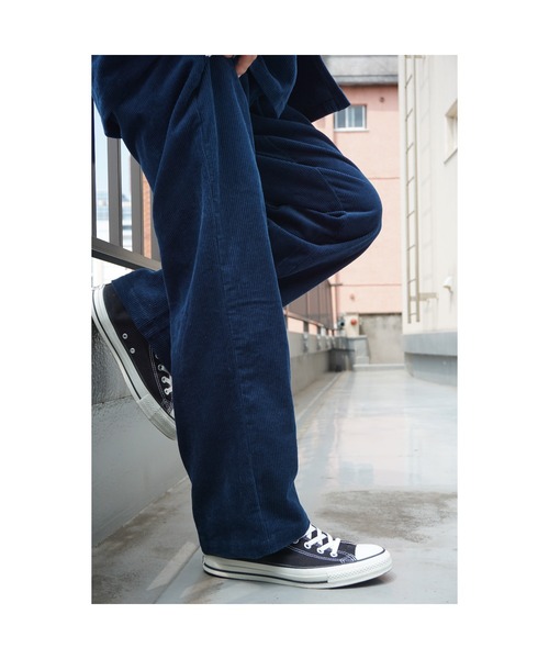 BIG MIKE（ビッグマイク）の「BIG MIKE ビッグマイク/ セットアップ対応 クラシック コーデュロイイージーパンツ /// 102447300B（その他パンツ・メンズ・ブラック/ブラウン/ブルー系その他・MEDIUM/LARGE）」の14枚目の写真