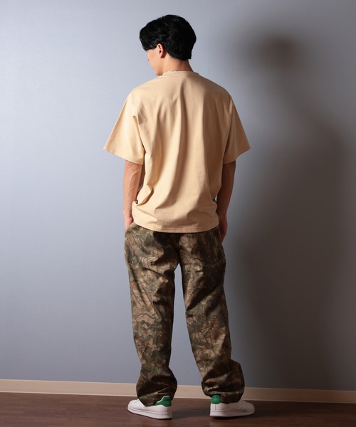 POLeR（ポーラー）の「【ムラサキスポーツ限定】POLER/ポーラー 半袖Tシャツ ビッグシルエット 吸湿速乾 259MCV0013（Tシャツ/カットソー・メンズ・ブラック/ホワイト/ベージュ・M/L/XL）」の17枚目の写真