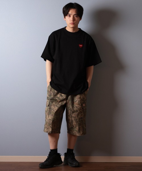 POLeR（ポーラー）の「【ムラサキスポーツ限定】POLER/ポーラー 半袖Tシャツ ビッグシルエット 吸湿速乾 259MCV0013（Tシャツ/カットソー・メンズ・ブラック/ホワイト/ベージュ・M/L/XL）」の11枚目の写真