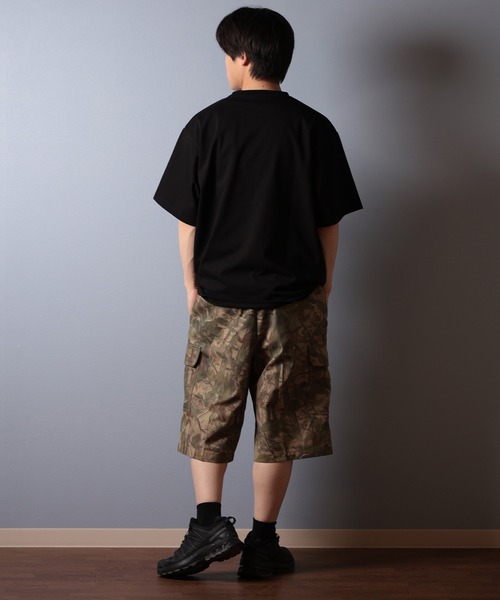 POLeR（ポーラー）の「【ムラサキスポーツ限定】POLER/ポーラー 半袖Tシャツ ビッグシルエット 吸湿速乾 259MCV0013（Tシャツ/カットソー・メンズ・ブラック/ホワイト/ベージュ・M/L/XL）」の12枚目の写真