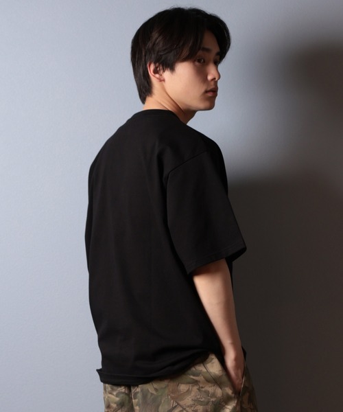 POLeR（ポーラー）の「【ムラサキスポーツ限定】POLER/ポーラー 半袖Tシャツ ビッグシルエット 吸湿速乾 259MCV0013（Tシャツ/カットソー・メンズ・ブラック/ホワイト/ベージュ・M/L/XL）」の10枚目の写真