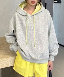 ドローストリングデザインフーディ