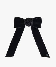 Chapeau d' O（シャポードオー）の「Chapeau d' O  Rose Ribbon Barrette / シャポードオー（バレッタ/ヘアクリップ・レディース）」