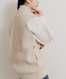 米富繊維 MERCERIZED COTTON RIB VEST