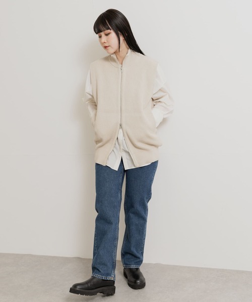 米富繊維 MERCERIZED COTTON RIB VEST（ベスト）｜Yonetomi（ヨネトミ