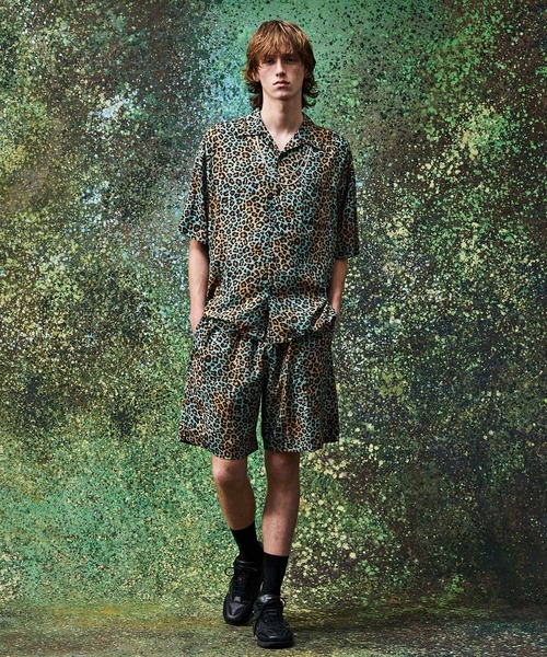 MSML（エムエスエムエル）の「LEOPARD RAYON SHORTS（その他パンツ・メンズ・ピンク/ライトブルー・XL/L/M/S）」の4枚目の写真