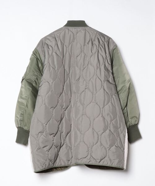 STUMBLY / スタンブリー QUILTED LONG MA-1 CONBINATION