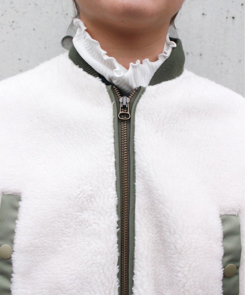 STUMBLY / スタンブリー QUILTED LONG MA-1 CONBINATION