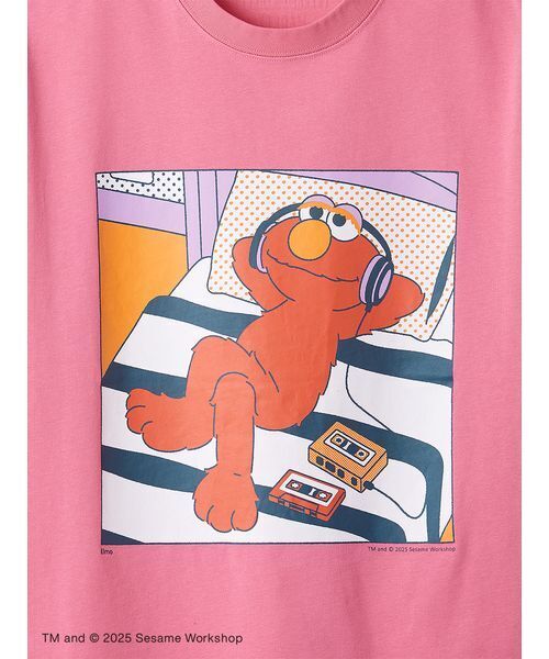 UNISEX】エルモ アートTシャツ（TAPE）（Tシャツ/カットソー