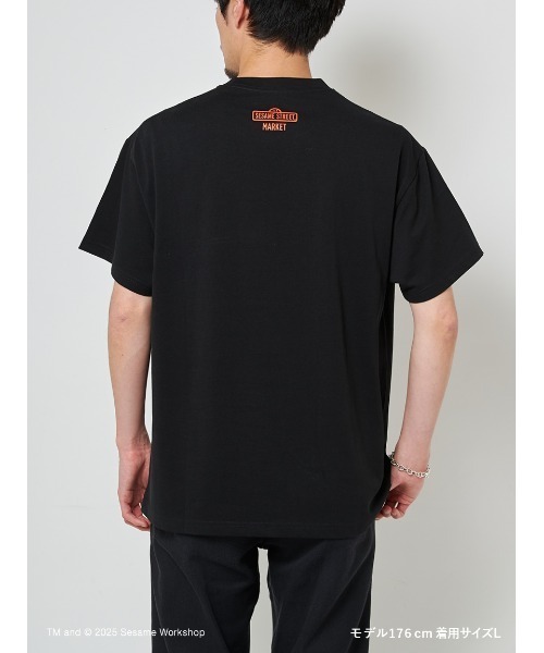 SESAME STREET(セサミストリート)の「【UNISEX】エルモ アートTシャツ(TAPE)(Tシャツ/カットソー・レディース・ピンク/ブラック・MEDIUM/LARGE)」の11枚目の写真