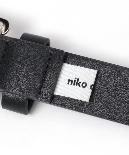 niko and...(ニコアンド)の「オリジナルカシメベルト(ベルト・レディース・ブラック/ホワイト・0)」の6枚目の写真