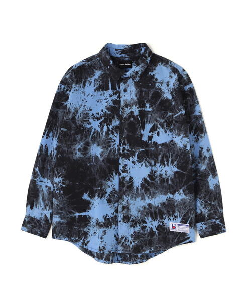 DANKE SCHON（ダンケシェーン）の「【WEB＆DEPOT限定】DankeSchon/ダンケシェーン/TIE DYE LONG SHIRTS（シャツ/ブラウス・メンズ・ベージュ/ブラック・F）」の5枚目の写真