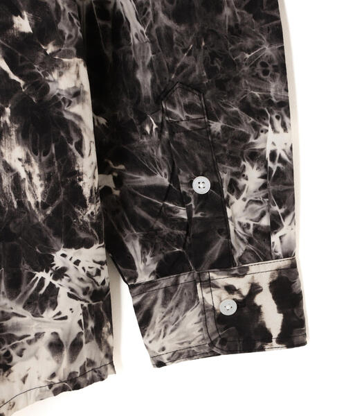 DANKE SCHON（ダンケシェーン）の「【WEB＆DEPOT限定】DankeSchon/ダンケシェーン/TIE DYE LONG SHIRTS（シャツ/ブラウス・メンズ・ベージュ/ブラック・F）」の22枚目の写真
